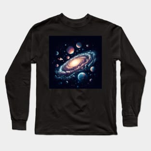 astronomy lover - astronomy galaxy astronomy lover Long Sleeve T-Shirt